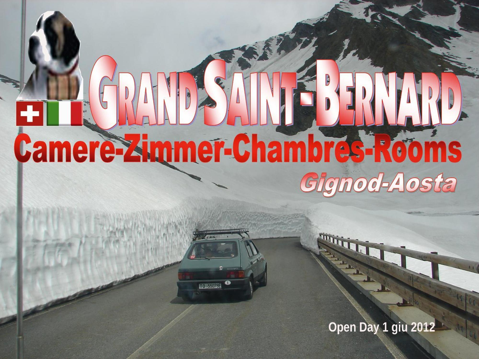 Affittacamere Grand Saint Bernard Gignod Exterior foto